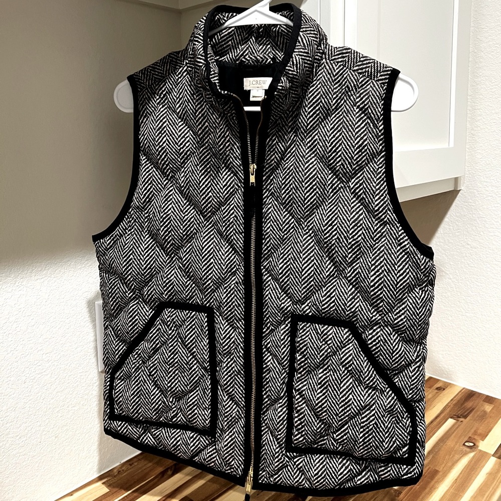 J Crew Medium Down-filled Vest